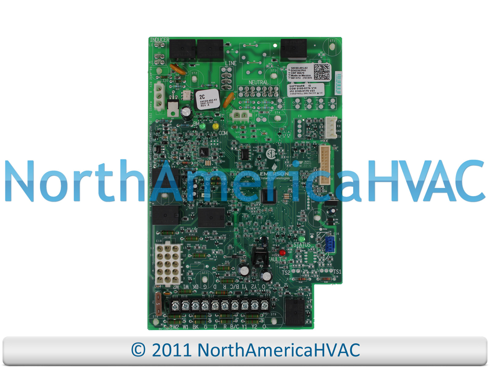 Honeywell Furnace Control Gas Valve VR8450R6003 VR8450R 6003 North